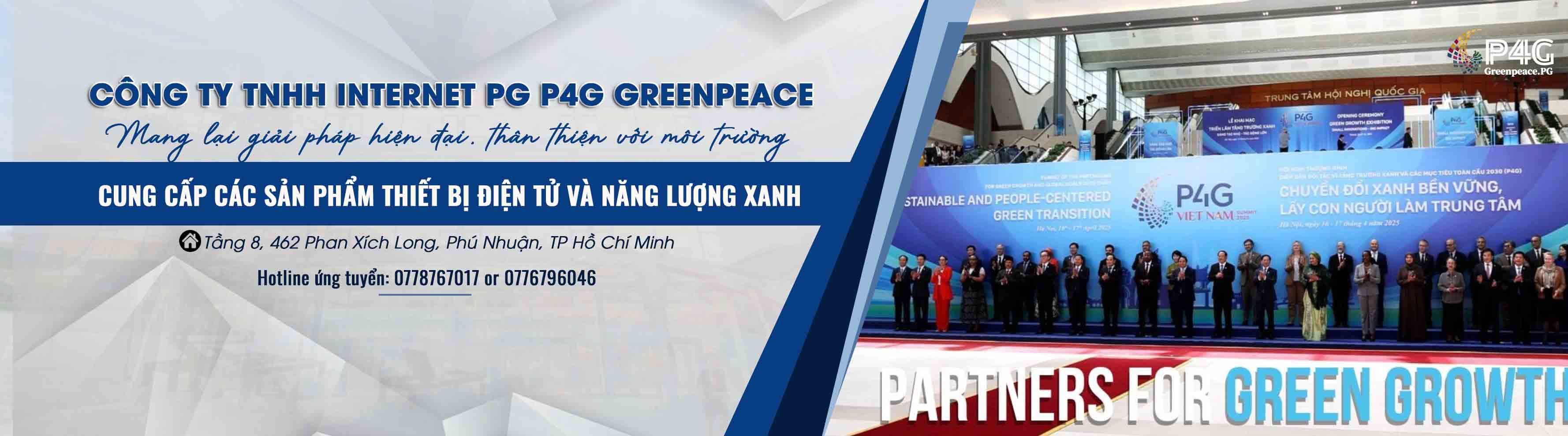 CÔNG TY TNHH INTERNET PG P4G GREENPEACE